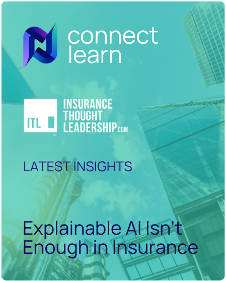 Illustration of AI decision-making, governance and transparency in insurance.